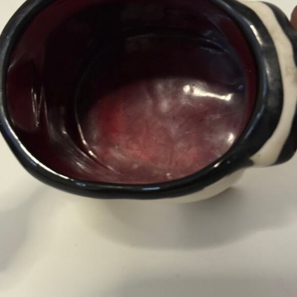 Lynda Corneille Swak Zebra Mug Safari Artistic Handcrafted 7" W x 6.5" L - Picture 6 of 8